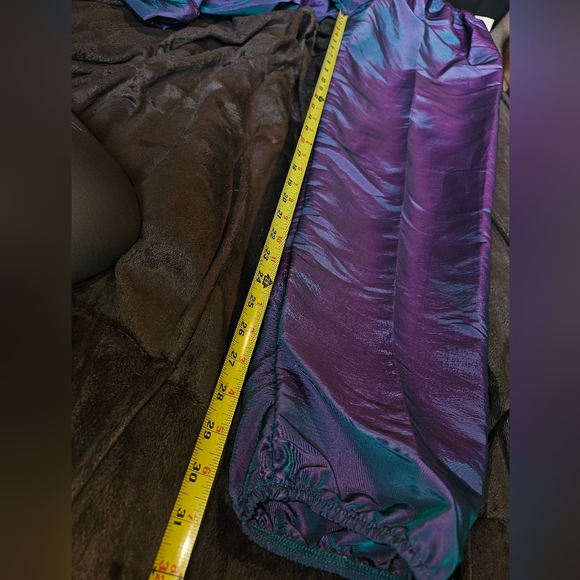 New Vintage Body Wrappers By Attitudes Style 402 Elastic Jogger Parachute Pants - Picture 8 of 14